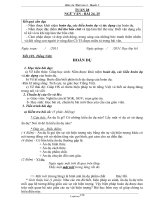 Giáo án Ngữ văn Lớp 6 - Tuần 28 - Năm học 2010-2011