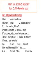 bài học môn tiếng anh thứ sáu 10042020  thcs trần quốc tuấn