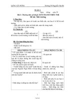 Giáo án lớp 3 môn Mĩ thuật - Bài 1 đến bài 35