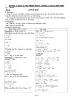 Bài giảng môn học Đại số lớp 7 - Tiết 8: Luyện tập (Tiết 2)