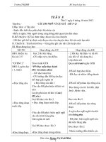 Giáo án Lớp 3 Tuần 8 - Giáo viên: Hoàng Thị Hoài Nhớ