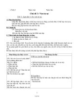 Giáo án tự chọn Ngữ văn 6 tuần 1 đến 6