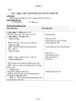 Giáo án tổng hợp Tuần thứ 1 - Lớp 3 năm 2012