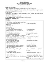 Giáo án tổng hợp Tuần số 15 - Lớp 3 năm 2011