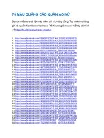 Mẫu Content Chạy Facebook Ads áo nữ