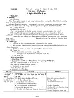 Giáo án tổng hợp Tuần 20 - Lớp 3 Môn Tiếng Việt