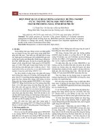 Biện pháp quản lí hoạt động giáo dục hướng nghiệp ở các trường trung học phổ thông thành phố Đồng Xoài, tỉnh Bình Phước