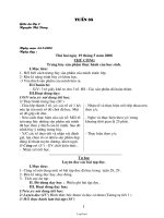 Giáo án Lớp 2 - Tuần 35 - Năm học 2007-2008 - Nguyễn Thị Dung