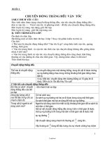 Giáo án bồi dưỡng Vật lí Lớp 8