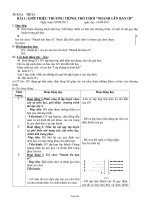 Giáo án Lớp 3 - Môn Thể dục - Bài 1 đến bài 20