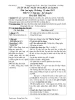 Giáo án Lớp 3 Tuần 19 - Trường Tiểu học Cốc Ri