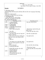 Giáo án Lớp 3 - Tuần 22 - Năm học 2007-2008 (3 cột)