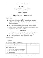 Giáo án Tiếng Việt Lớp 3 - Tuần 28 - Năm học 2008-2009 - Phạm Thị Thu Huyền