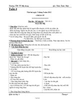 Giáo án lớp 3 - Tuần 4 - Trường Tiểu học Thị trấn Mỹ Long