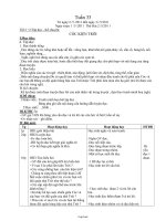 Giáo án tổng hợp Tuần học 33 - Lớp 3 năm học 2011