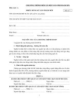 CHƯƠNG TRÌNH MỖI XÃ MỘT SẢN PHẨM (OCOP)