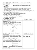 Bài giảng môn học Hình học lớp 7 - Tiết 6: Hai đường thẳng song song (Tiết 1)