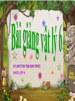 bài học môn vật lý thứ tư 22042020  thcs trần quốc tuấn