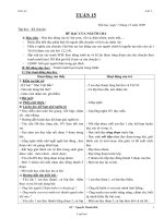 Giáo án học kì I Vật lí Lớp 8 - Năm học 2009-2010 (bản mới)