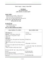 Giáo án Lớp 3 Tuần 11 - Trường TH Lộc Hòa