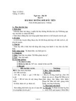 Giáo án Tập đọc lớp 3 - Tuần 19 đến tuần 35