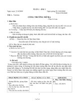 Bài giảng môn học Ngữ văn lớp 7 - Tiết 1 – Văn bản cổng trường mở ra (Tiết 1)