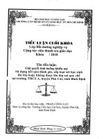 Giải quyết tình huống khiếu nại sử dụng kết quả đánh giá xếp loại xét học sinh lên lớp hoặc không lên lớp sai quy chế tại trường THCS