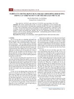 Nghiên cứu trường hợp sử dụng trị liệu chơi không định hướng trong can thiệp hành vi cho trẻ rối loạn phổ tự kỉ