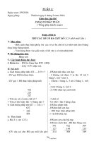 Giáo án tổng hợp Tuần số 2 - Lớp 3 năm học 2010