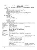 Giáo án tổng hợp Tuần 11 - Lớp 3 năm 2010