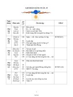 Giáo án bài học Tuần 19 Lớp 4