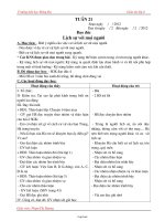 Giáo án Lớp 4 - Tuần 21 - Trường Tiểu học Đồng Du