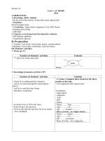 unit 3 at home  tiếng anh 7 sách cũ  nguyễn văn liệt  thư viện giáo án điện tử