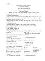 Giáo án Tổng hợp Lớp 3 - Tuần 9 - Năm học 2006-2007