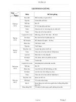 Giáo án Lớp 4 - Tuần 15 - Năm học 2005-2006