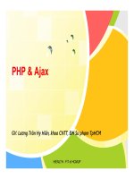 Bài giảng Phát triển ứng dụng Web – Web Programming: Chương 12 - ThS. Lương Trần Hy Hiến