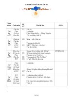 Giáo án bài học Tuần 16 Lớp 4