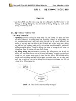 Giáo trình phân tích thiết kế hệ thống thông tin