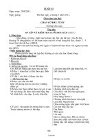 Giáo án tổng hợp Tuần 35 - Lớp 3 năm 2011