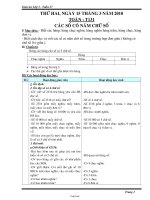 Giáo án soạn bài Lớp 3 – Tuần 27