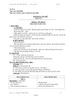 Giáo án Ngữ văn 6 - Tuần 15, Tiết 58: Luyện tập kể chuyện tưởng tượng - Năm học 2005-2006