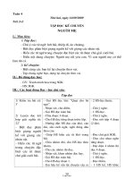 Giáo án các môn lớp 3 - Tuần 4