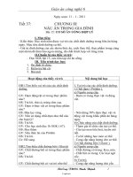 Giáo án Công nghệ 6 - Năm học 2011-2012 - Trường THCS Bình Thịnh