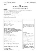 Giáo án các môn khối 3 - Trường tiểu học Số 2 Xuân Thọ 1