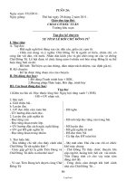 Giáo án tổng hợp Tuần thứ 26 - Lớp 3 năm 2011