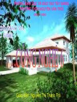 Bài giảng Công nghệ 6 - Tiết 18, Bài 10: Giữ gìn nhà ở sạch sẽ, ngăn nắp - Nguyễn Thị Thanh Trà