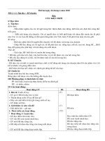 Giáo án bài học Tuần 33 Khối 3