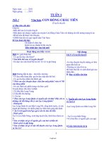 Giáo án Ngữ văn 6 - Tuần 1 đến 3 - Năm học 2011-2012