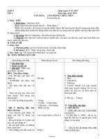 Giáo án Ngữ văn Lớp 6 - 3 cột Cả năm - Năm học 2011-2012