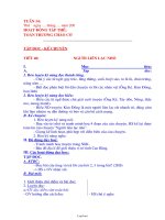 Giáo án Tổng hợp Lớp 3 - Tuần 14 - Năm học 2006-2007